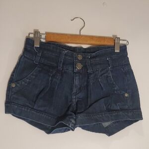 Classic Blue Denim Women's Jean Shorts